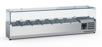 Picture of REFRIGERATED COUNTER TOP 1/4 GN x 7