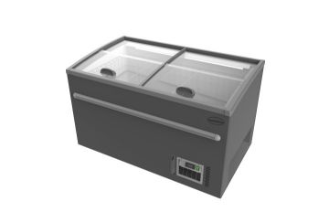 Picture of SUPERMARKET CHEST FREEZER GREY 1450 AUTOMATIC DEFROST