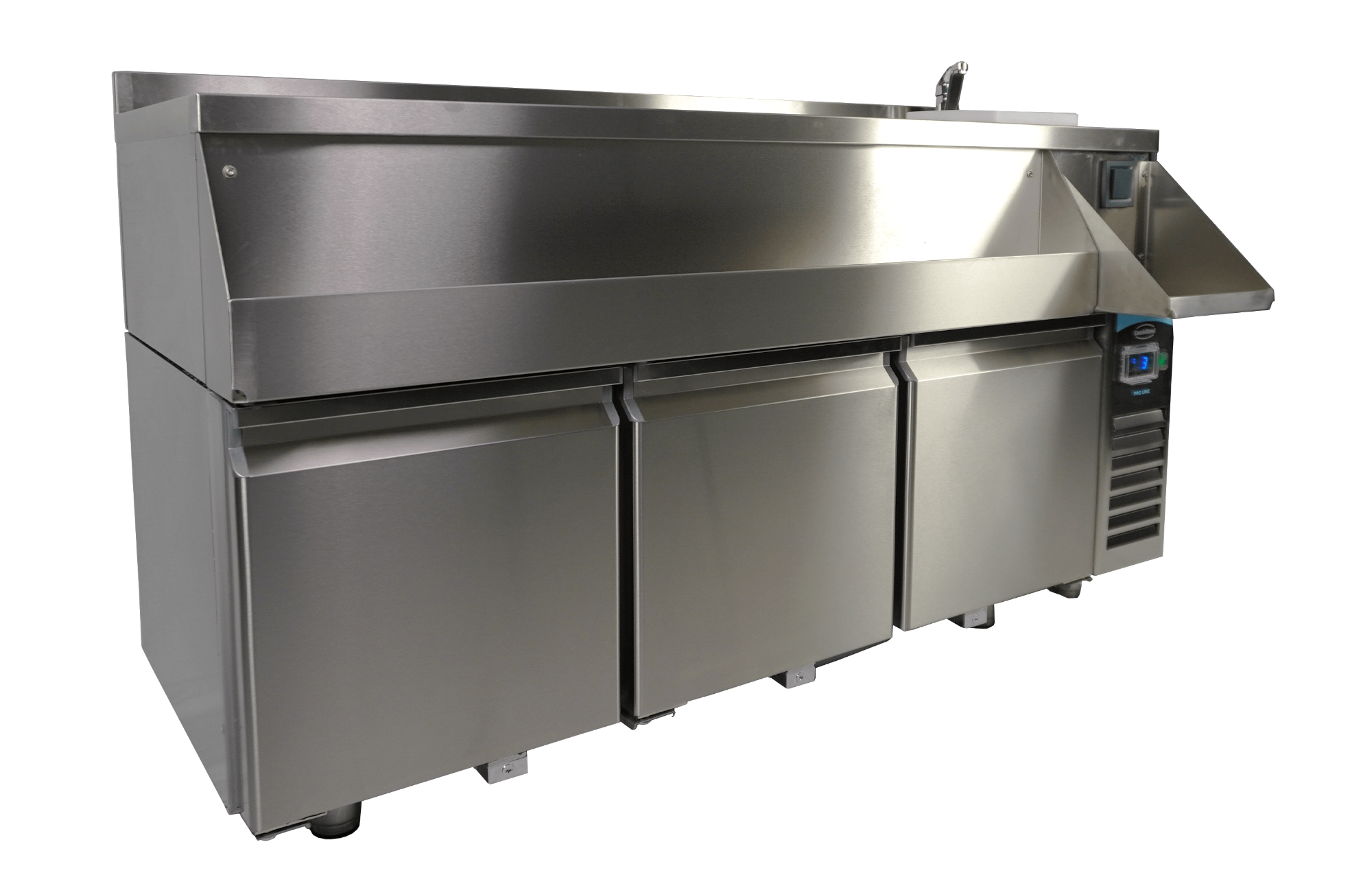Picture of REFRIGERATED COUNTER 3 DOORS WITH COCKTAIL BAR STATION