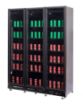 Picture of REFRIGERATOR 3 GLASS DOORS BLACK NAP-1200  *TRANSPORT ON REQUEST*