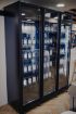 Picture of REFRIGERATOR 3 GLASS DOORS BLACK NAP-1200  *TRANSPORT ON REQUEST*