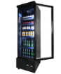 Picture of REFRIGERATOR 1 GLASS DOOR BLACK CEB-500R BL
