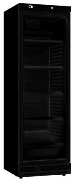 Picture of CombiSteel Glass Door Display Fridge 382 Litre Black NLB