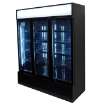 Picture of Combisteel Glass Display Fridge - FCU-1200 BL