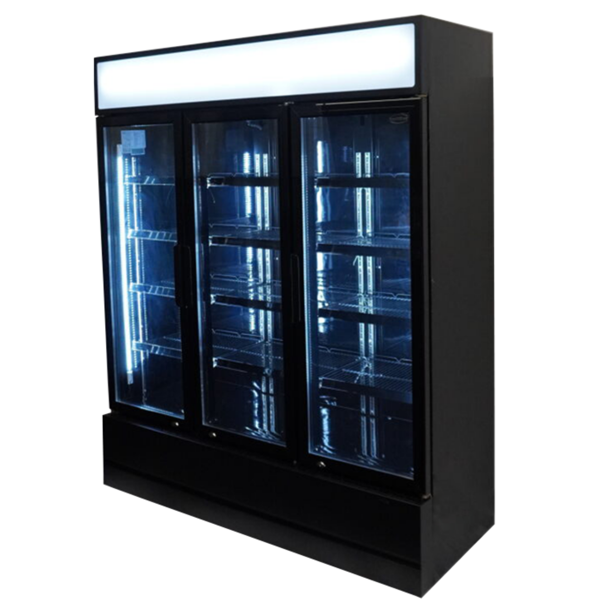 Picture of Combisteel Glass Display Fridge - FCU-1200 BL