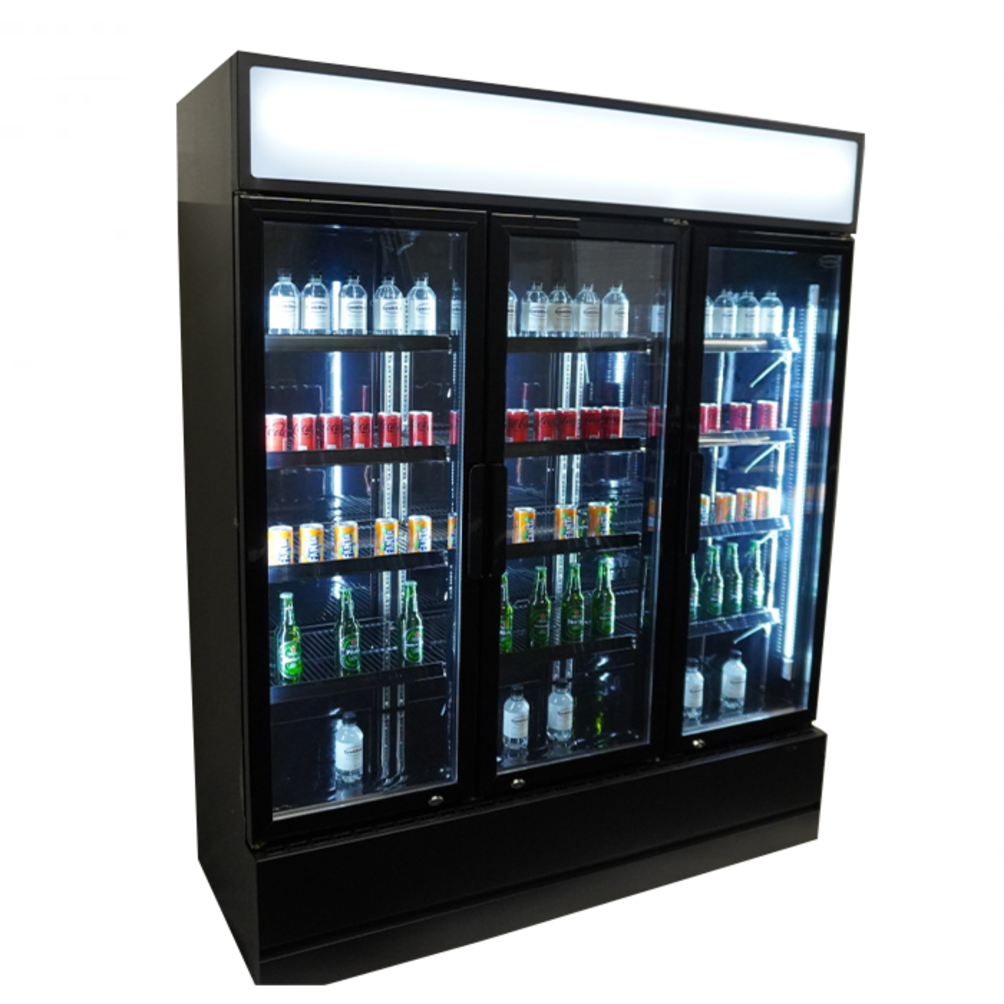 Picture of Combisteel Glass Display Fridge - FCU-1200 BL