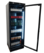 Picture of CombiSteel Glass Door Display Fridge 382 Litre Black NLB
