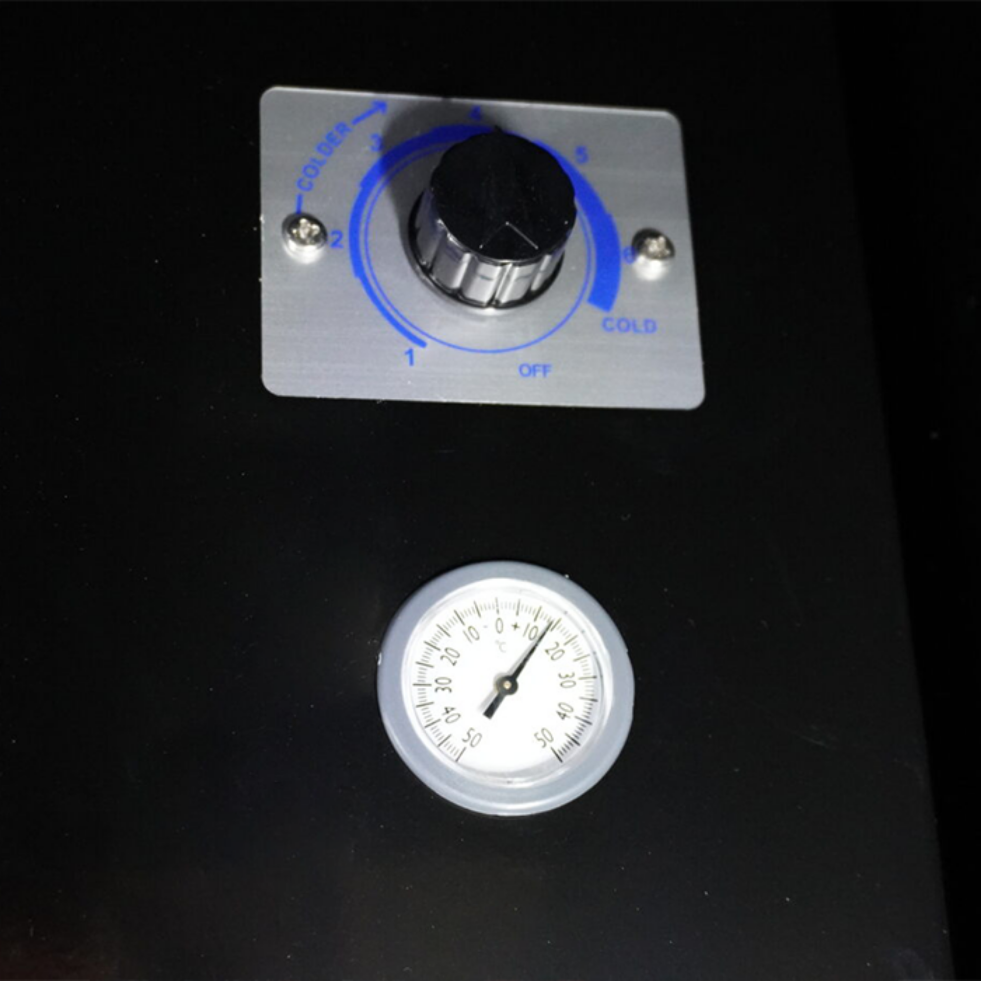 Picture of Combisteel Glass Display Fridge - FCU-1200 BL