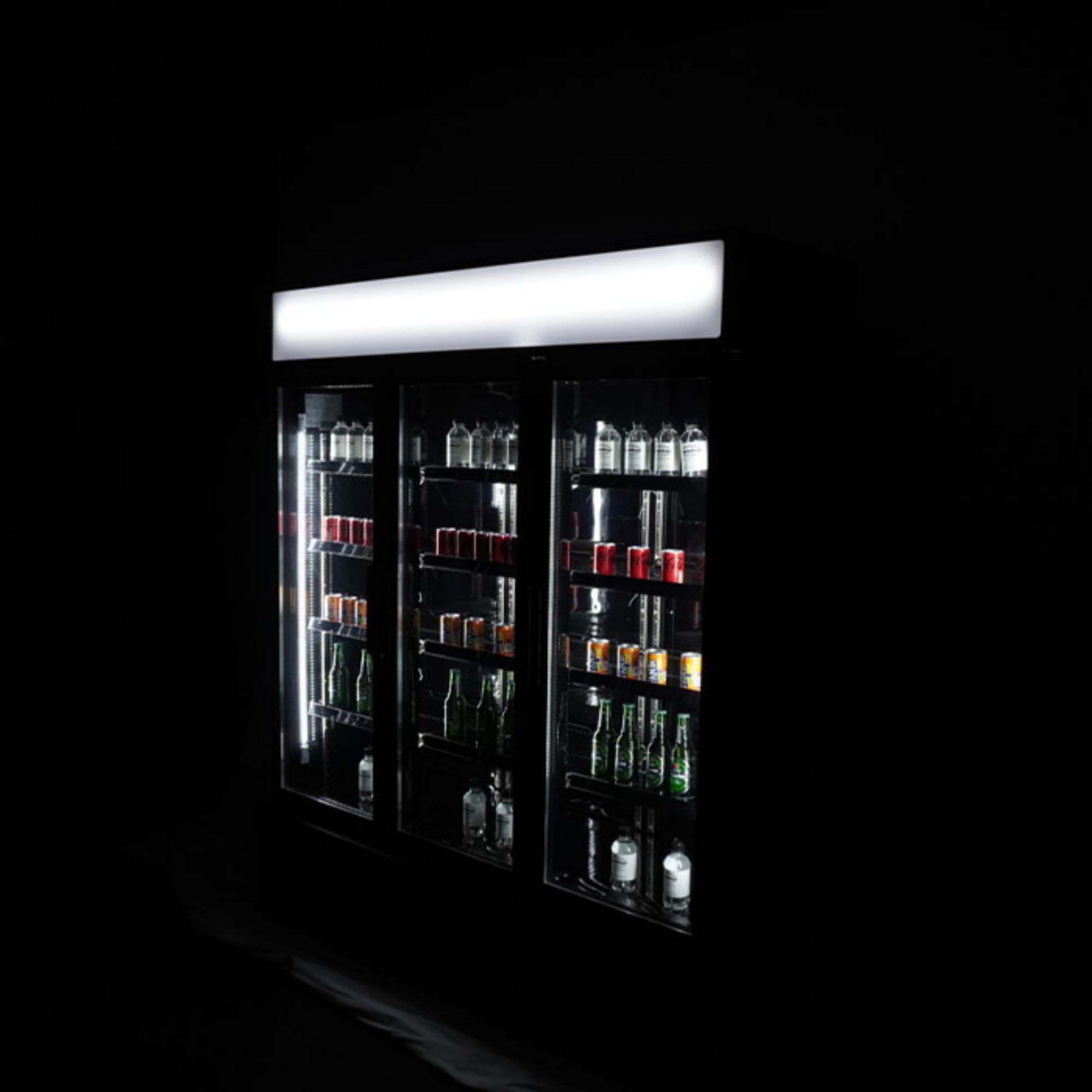 Picture of Combisteel Glass Display Fridge - FCU-1200 BL