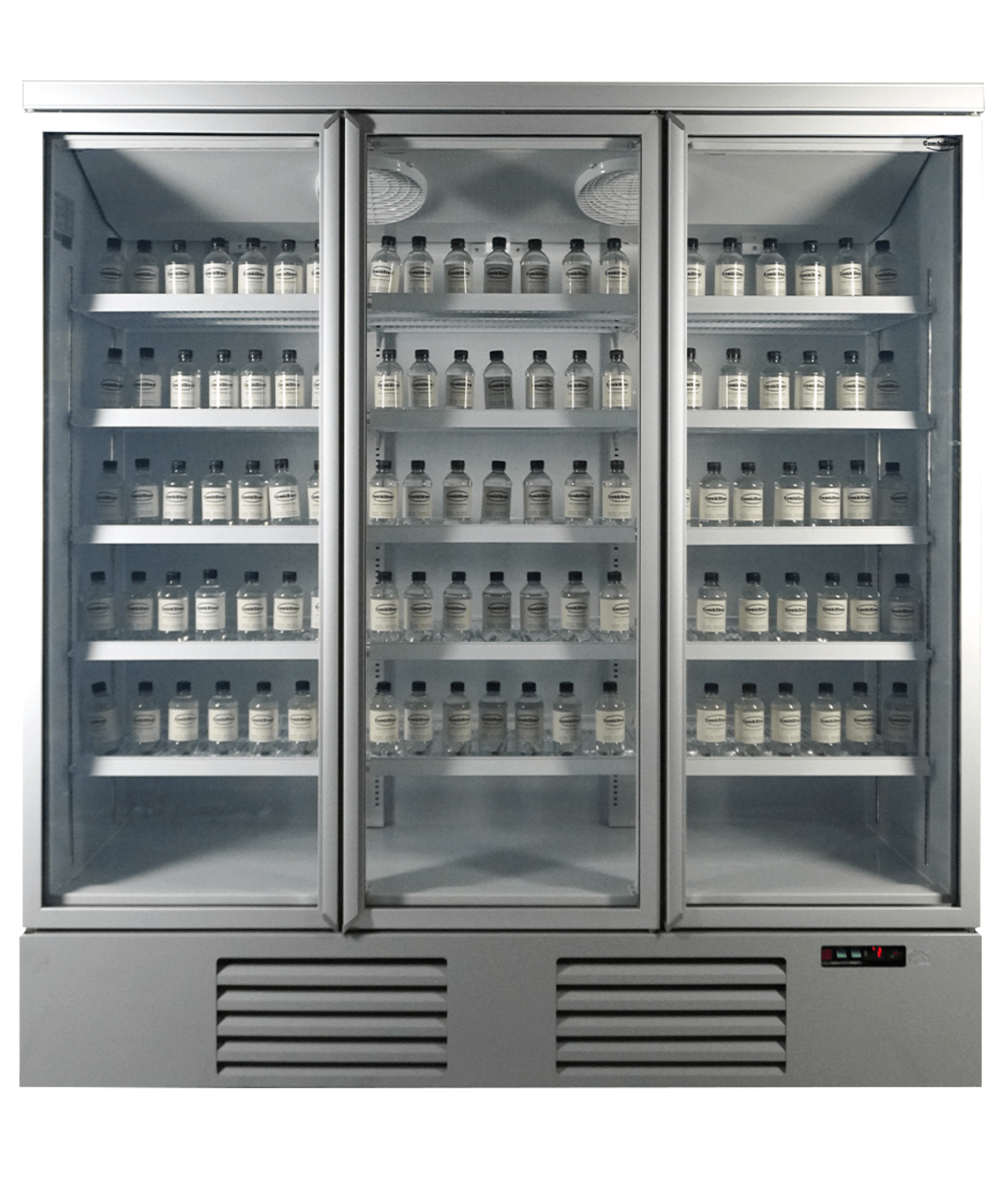 Picture of CombiSteel 3 Door Glass Display Fridge JDE1530R