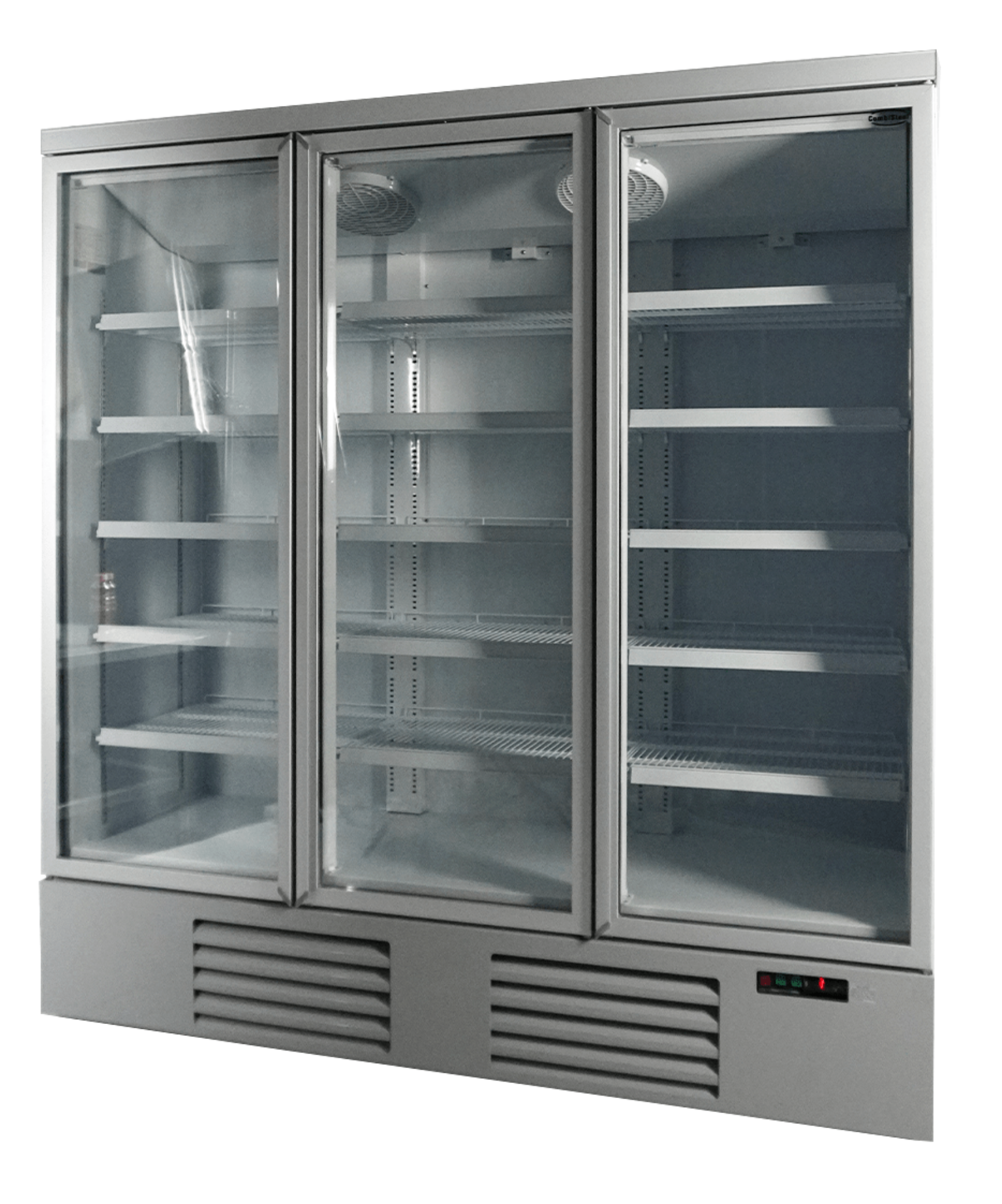 Picture of CombiSteel 3 Door Glass Display Fridge JDE1530R