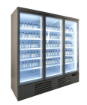 Picture of CombiSteel 3 Door Glass Display Fridge JDE1530R