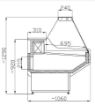 Picture of CombiSteel Owen Serve Over Counter Fridge 2.0m