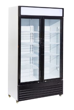 Picture of CombiSteel Hinged Double Door Display Fridge BEZ-750