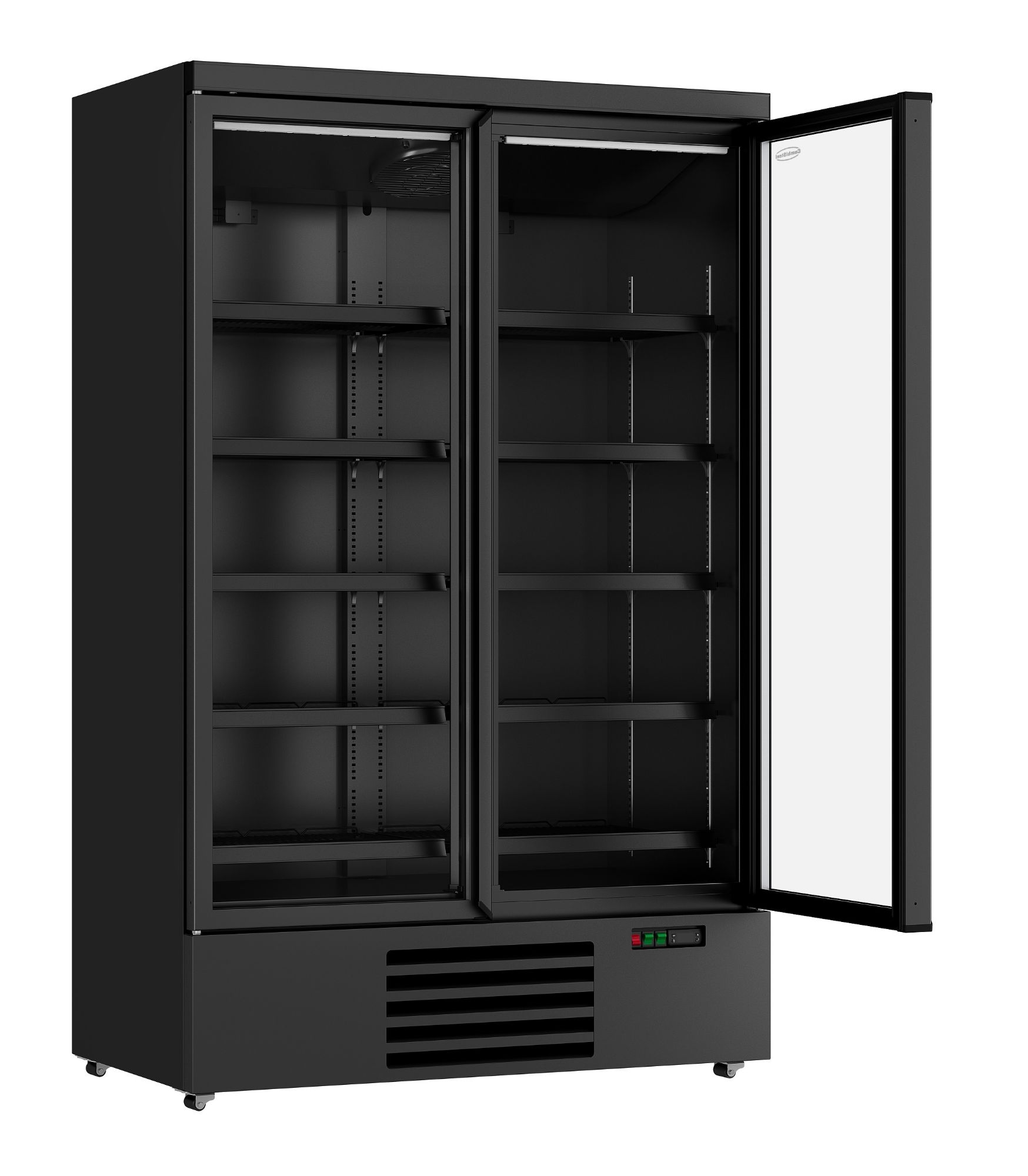 Picture of CombiSteel Glass Door Display Fridge JDE1000RBL