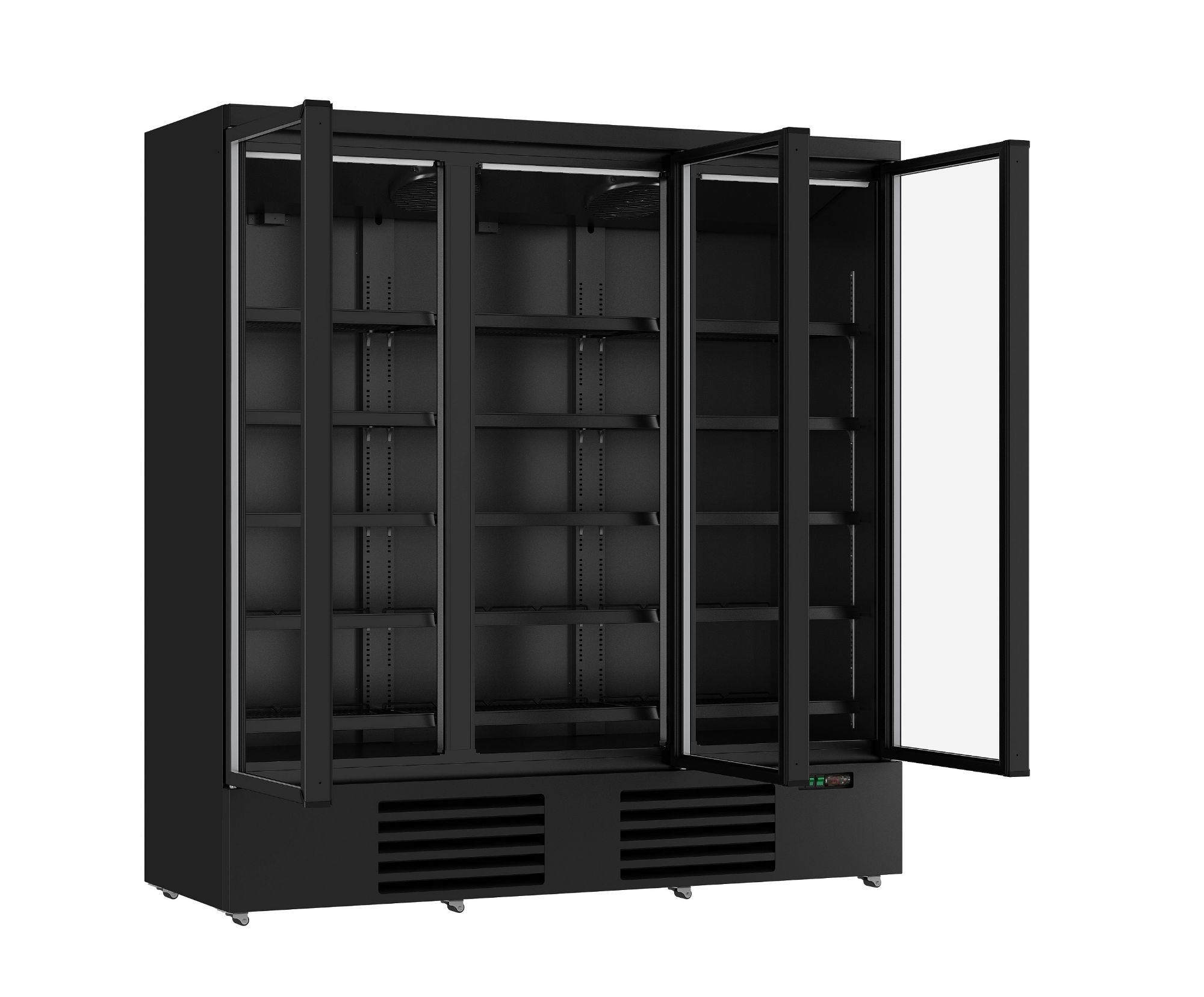 Picture of CombiSteel Glass Door Display Fridge JDE1530RBL