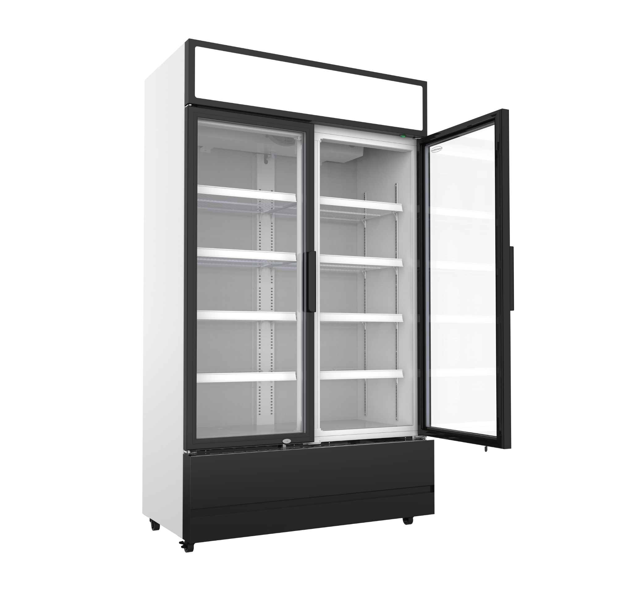 Picture of CombiSteel 2 Door Glass Display Fridge Hinged