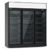 Picture of Combi Glass Door Display Fridge INS-1530R BL