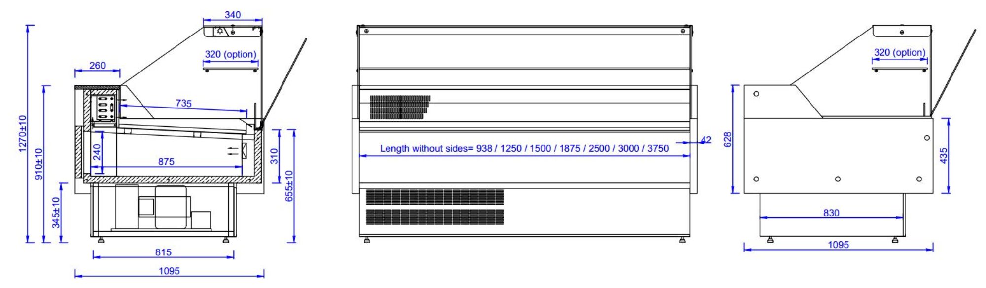 Picture of CombiSteel Morris Serve Over Counter 2.6m