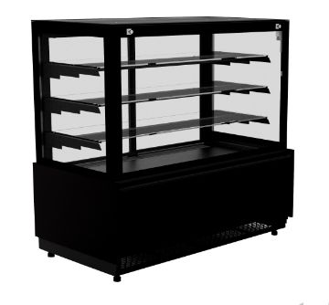 Picture of CombiSteel Nero Cake Display Fridge 1m