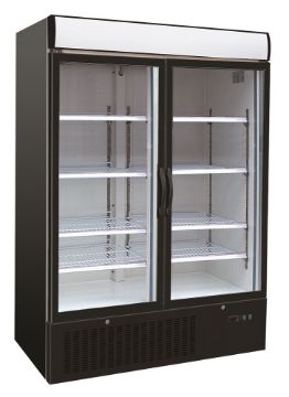 Picture of Combisteel Double Door Display Fridge 1079 Litre