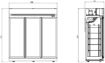 Picture of CombiSteel Glass Door Freezer INS-1530F BL