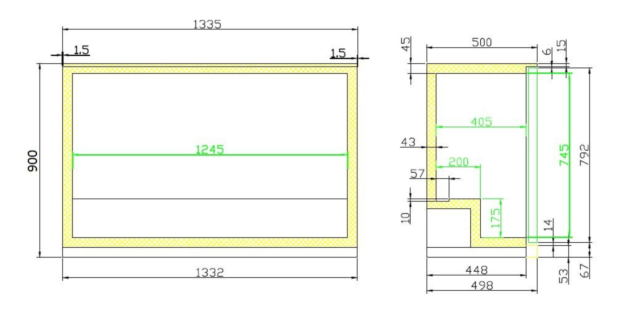 Picture of CombiSteel Backbar Cooler Black 3 Doors