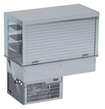 Picture of CombiSteel Drop-In Cubic Refrigerated Display WALL MODEL - BLINDS 3/1