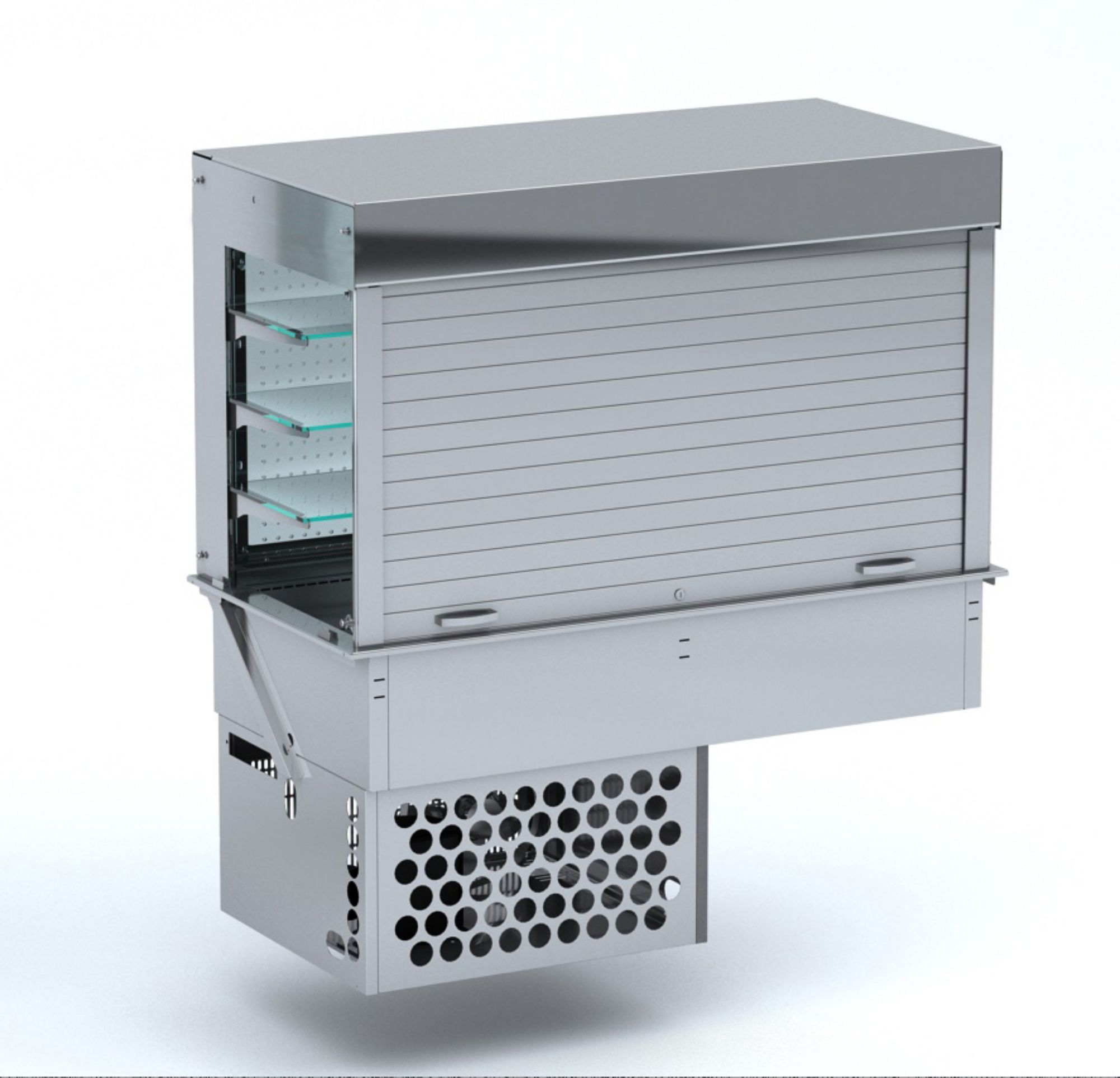 Picture of CombiSteel Drop-In Cubic Refrigerated Display - BLINDS 4/1