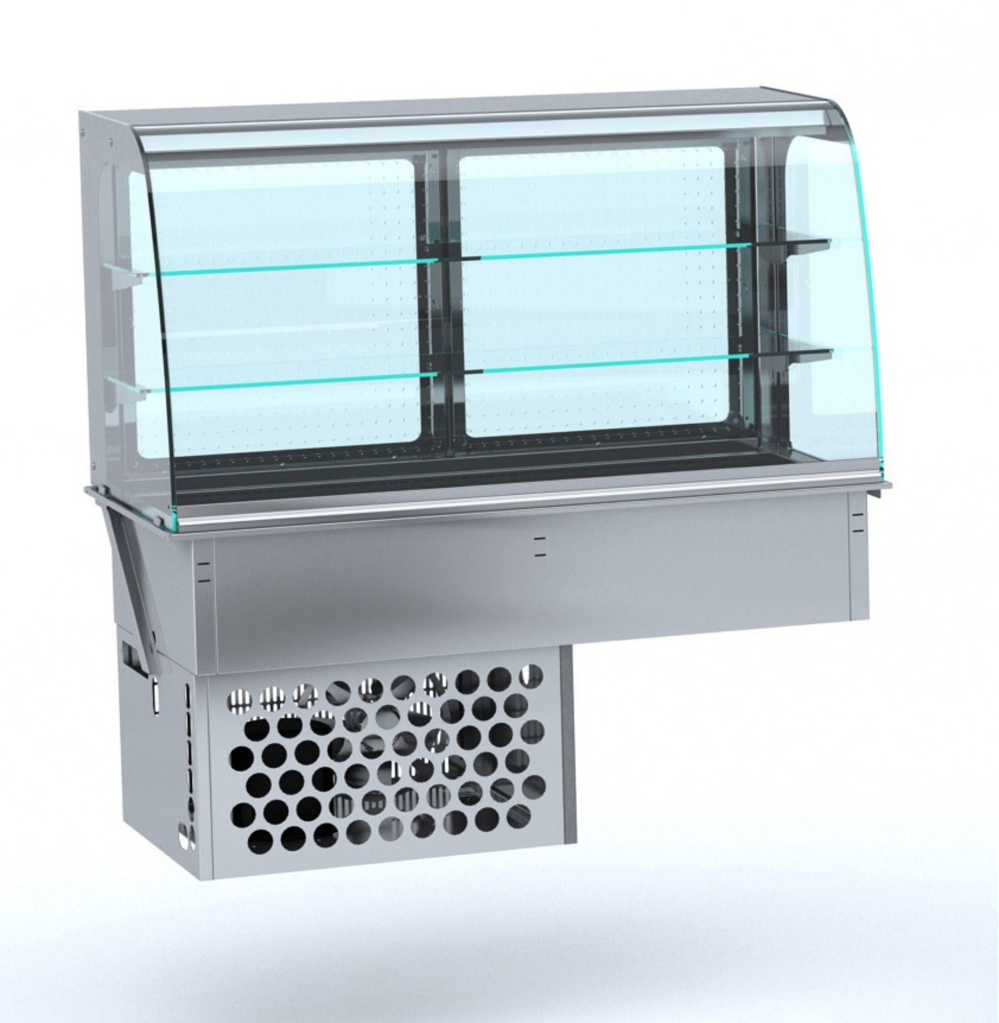 Picture of CombiSteel Drop-In Curved Refrigerated Display - CLOSED 3/1
