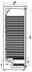 Picture of Combisteel Single Door Stainless Steel Fridge 570 Litre
