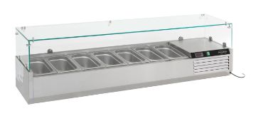 Picture of CombiSteel Refrigerated Pizza Topping Units 1/3 x 7 Gastronorm