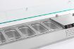 Picture of CombiSteel Refrigerated Pizza Topping Units 1/3 x 6 Gastronorm 1500 Width