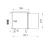 Picture of CombiSteel Counter 650 High Standard Line Refrigerator 2 Door
