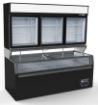 Picture of CombiSteel Wall Mounted Freezer Unit Black 3 Glass Door