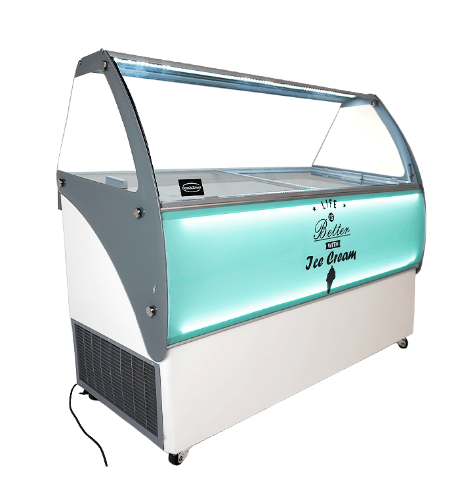 Picture of CombiSteel Ice Cream Display CURACAO 10X5 LTR