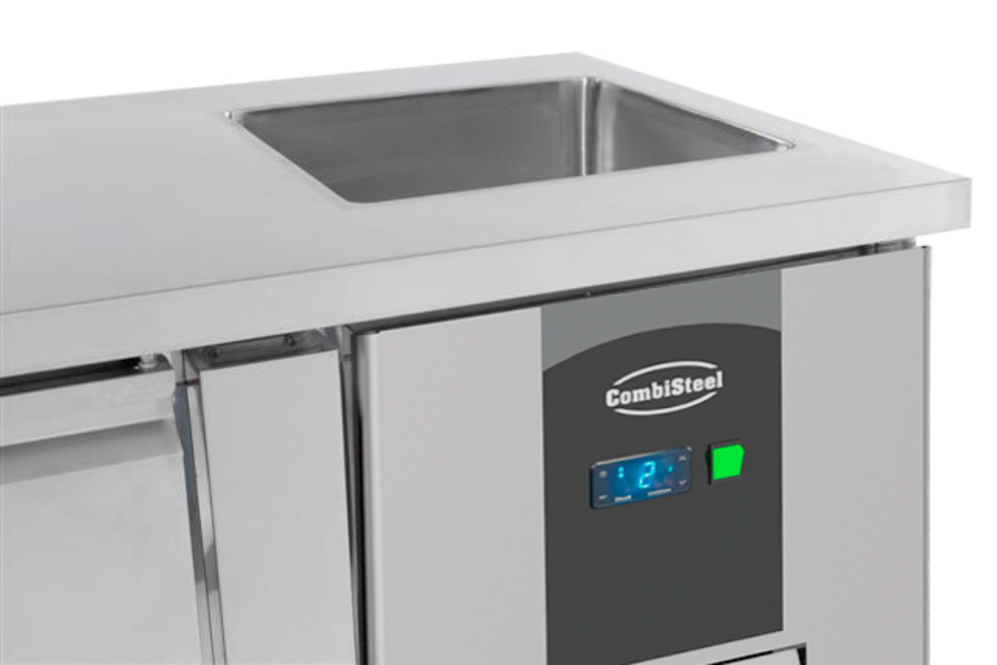 Picture of CombiSteel Counter 700 Refrigerator 3 Doors and Sink