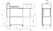 Picture of CombiSteel Rack Conveyor Dishwasher 1400 CD