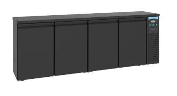 Picture of CombiSteel Backbar Counter 4 Black Doors