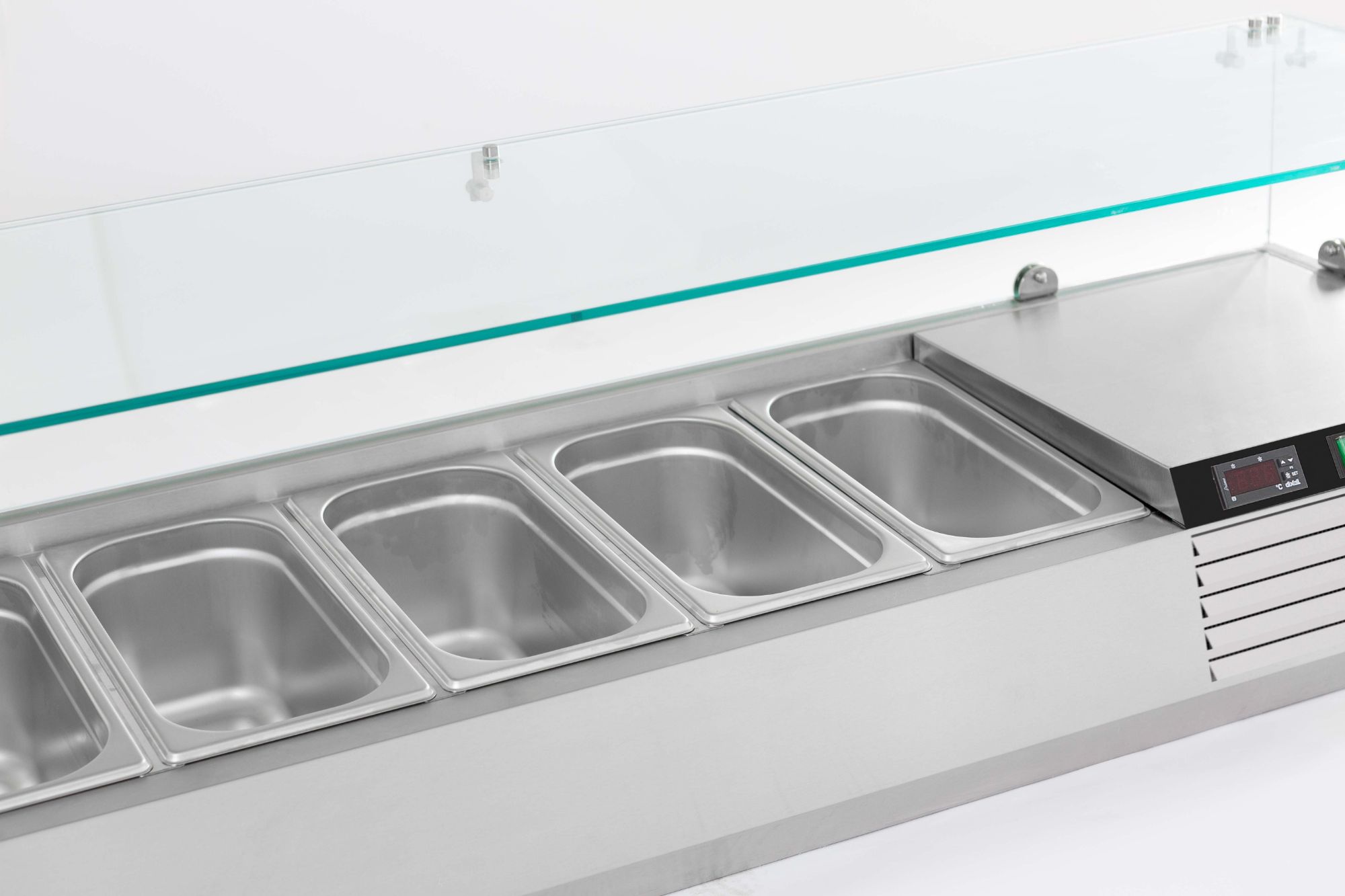 Picture of CombiSteel Refrigerated Pizza Topping Units 1/3 x 9 Gastronorm