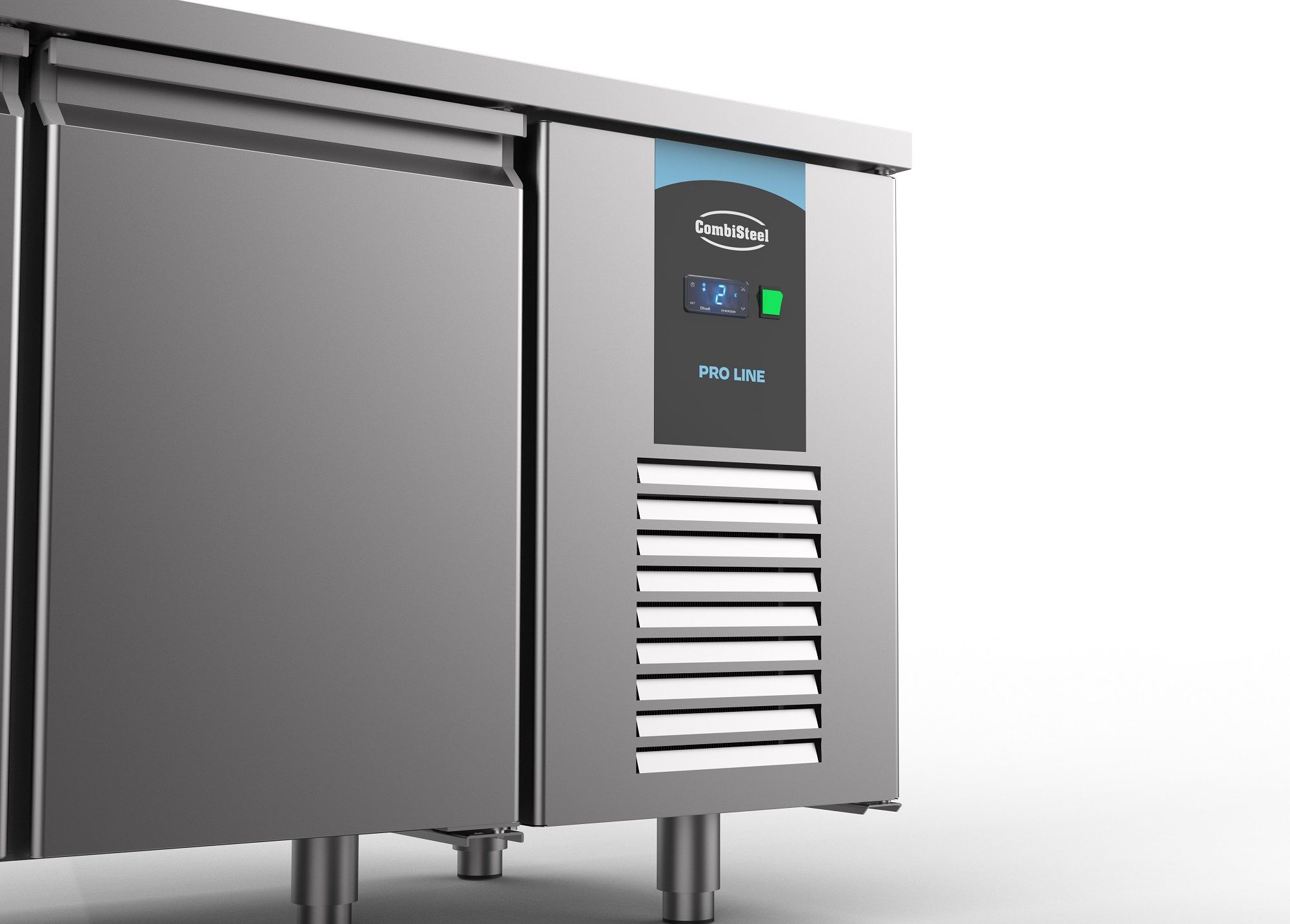 Picture of CombiSteel Counter 632 Refrigerator 2 Doors and 4 Drawers
