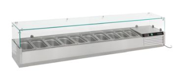 Picture of CombiSteel Refrigerated CounterTop 1/4 Bain-Marie 1/4 x 10 GN