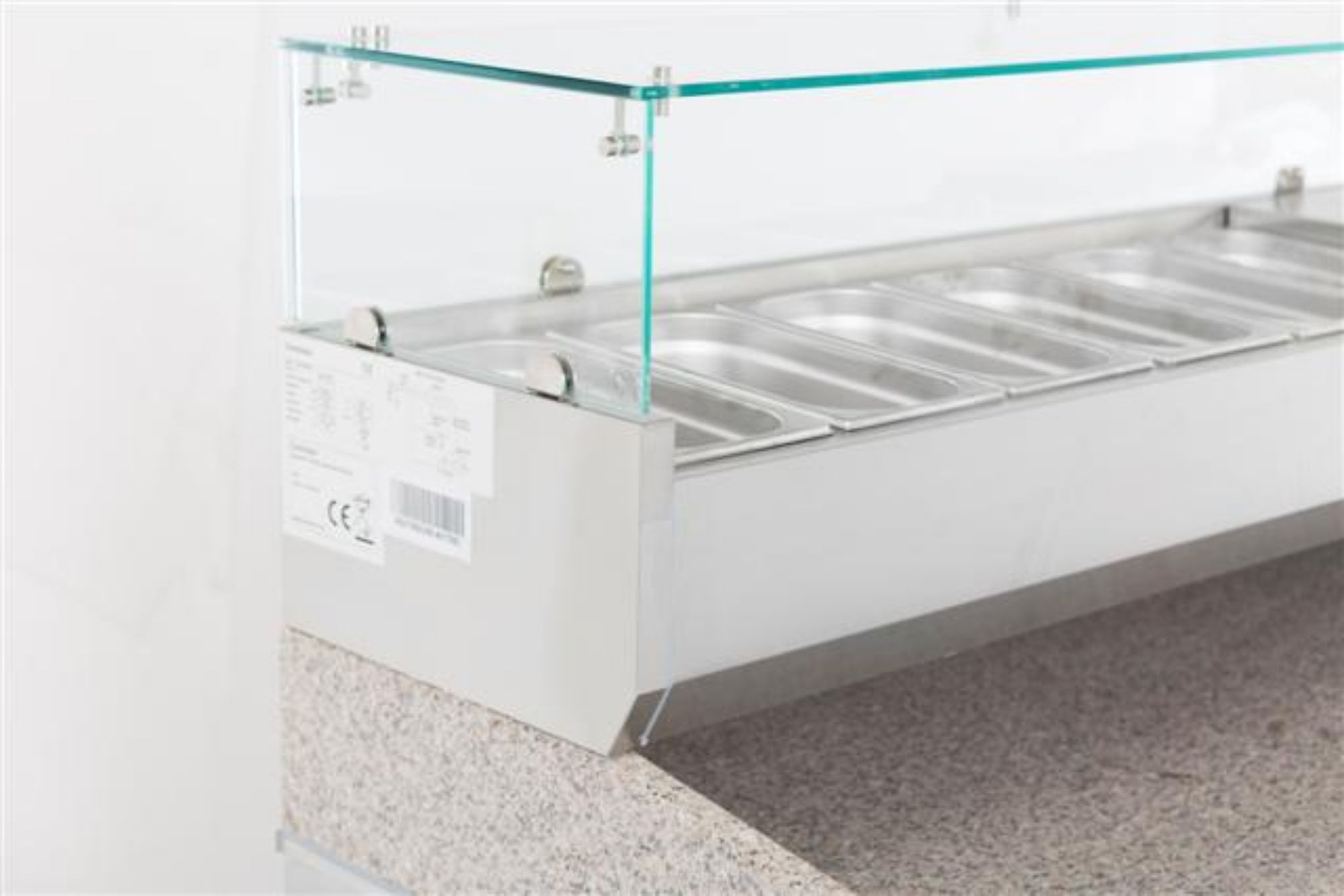 Picture of CombiSteel Refrigerated CounterTop 1/4 Bain-Marie 1/4 x 7 GN