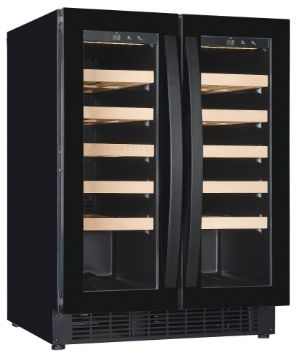 Picture of CombiSteel Wine Cooler 2 Doors Dual Zone 100 Litre