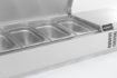 Picture of CombiSteel Refrigerated CounterTop Stainless Steel Lid 10 x 1/4 Bain-Marie