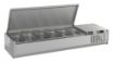 Picture of CombiSteel Refrigerated CounterTop Stainless Steel Lid 5 x 1/4 Bain-Marie