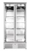 Picture of CombiSteel Backbar Double Stainless Steel Glass Door Upright 458 Litre Beer Cooler