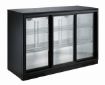 Picture of CombiSteel Backbar Cooler Black 3 Sliding Glass Doors