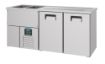 Picture of CombiSteel Beer Counter 2 Doors 2 Sinks Left Motor
