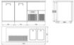 Picture of CombiSteel Beer Counter 2 Doors 2 Sinks Right Motor